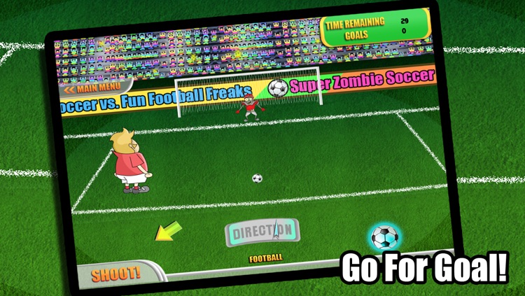 Super Zombie Soccer Sports vs Fun Fantasy Football Freaks