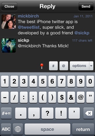 TweetList for Twitter screenshot 3