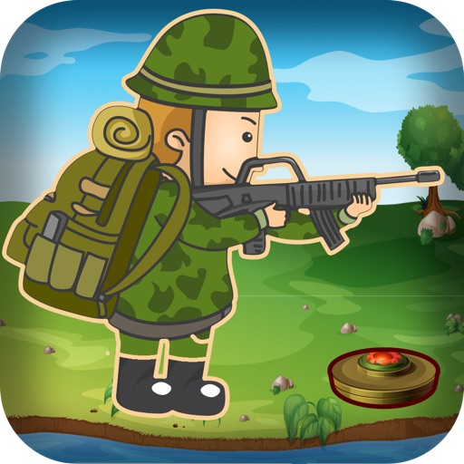 Jumper Landmine Mission War Icon