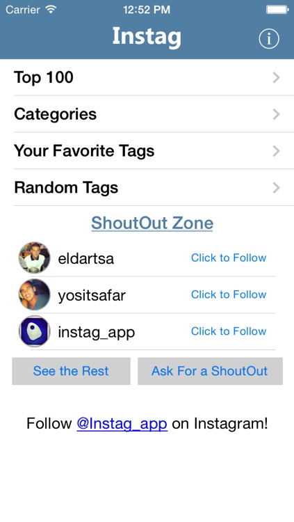 Instag - Instagram Tags