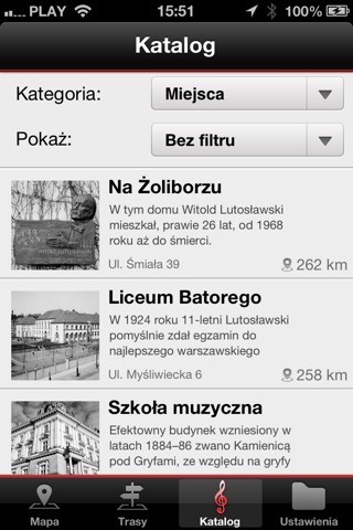 Lutosławski Warsaw Guide screenshot 4