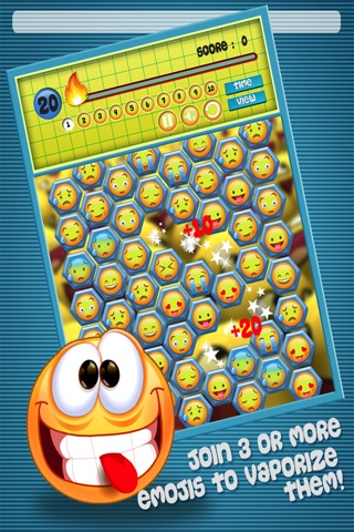 Emoji Bubble Match Pop 3D screenshot 2