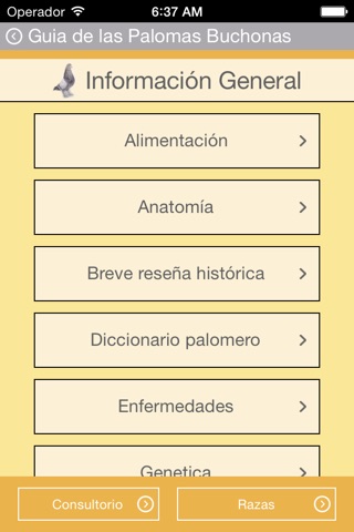 Guía de las Palomas Buchonas screenshot 4