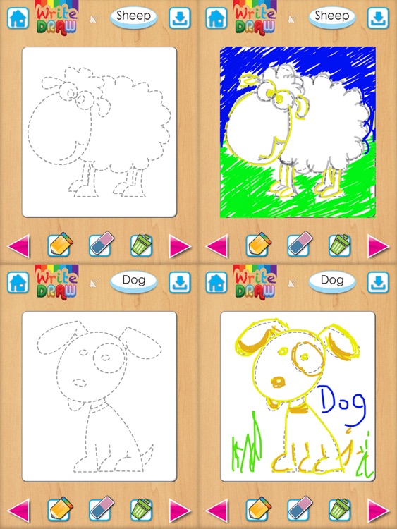 Write Draw Free for iPad - Learning Writing, Drawing, Fill Color & Words screenshot-3