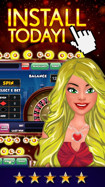 777 Las Vegas Slots Casino - Play in Bingo Roulette Video Poker Black-jack and Craps screenshot-4