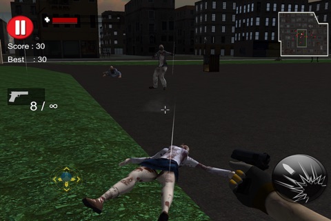 Zombie Evil Town : Free 3D FPS Game screenshot 2