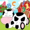Farm Animals Toddler Preschool - All in 1 Educational Puzzle Games for Kids