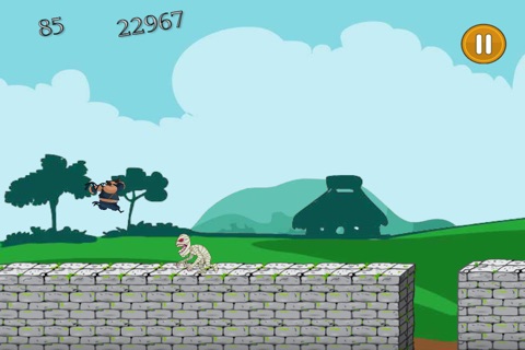 Ninja Sumo 2 - Fun Run Jump and Shoot screenshot 3