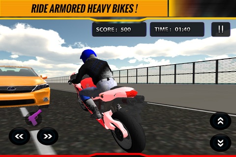 Motor Bike Rider Death Race 3D Free Game for Fun screenshot 3