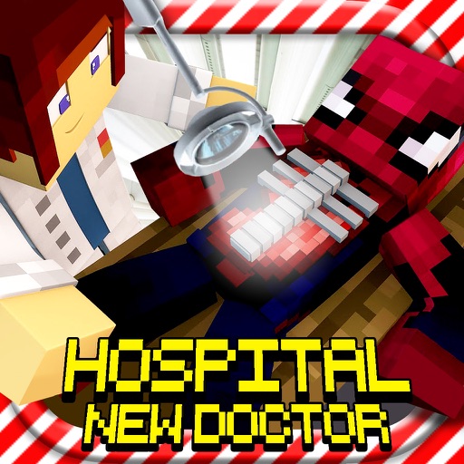 HOSPITAL - NEW DOCTOR: Survival Mini Block Game with Multiplayer Icon