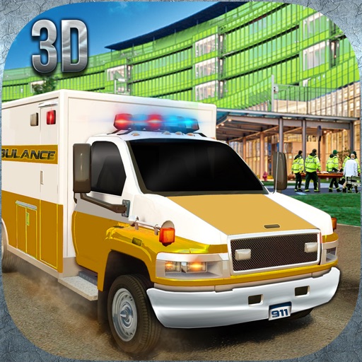 911 City Emergency Rescue Team Heroes 3D icon