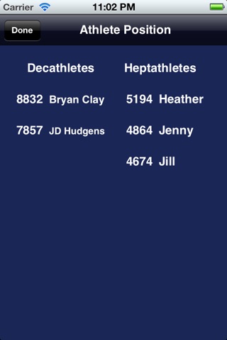 Bryan Clay's Decathlon App screenshot 4