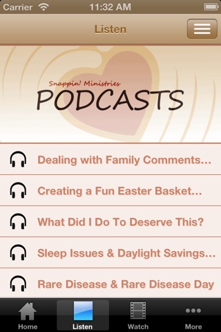 SNAPPIN' MINISTRIES (Special Care for Special Caregivers) screenshot 2