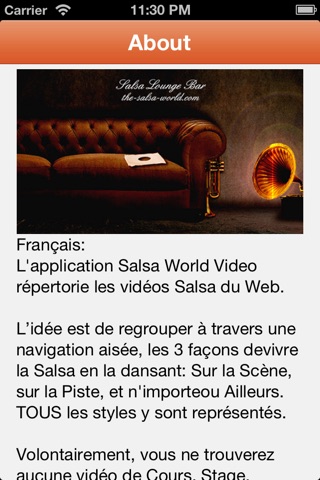 Salsa world video screenshot 4