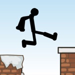 Roof Top Challenge  Crazy Stickman Run  Jump