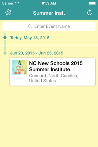 NC New Schools Summer Institute screenshot 2
