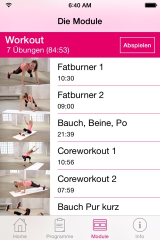 Brigitte Fitness Fit in 4 Wochen screenshot 2