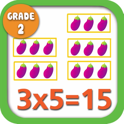 Kids Math-Multiplication Worksheets(Grade2)