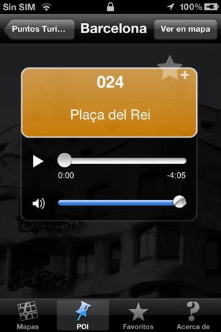 Barcelona audio guía turística (audio en español) screenshot 3