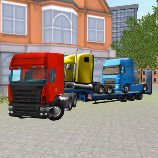 Truck Transporter 3D Icon