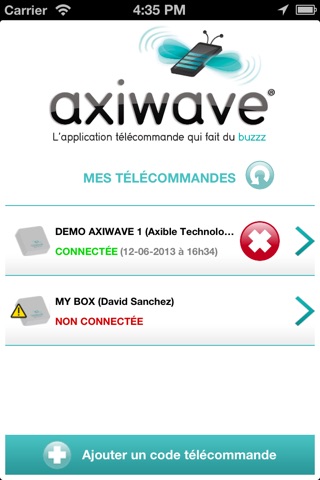 Axiwave screenshot 2
