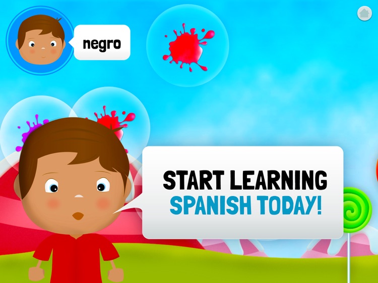 Learn Spanish for Toddlers - Bilingual Child Bubbles Word Game screenshot-3