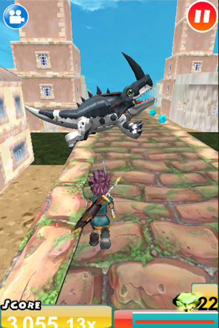 Epic 3D Castle Storm Heroes Reckless Dash: Knights Rival Run screenshot 2