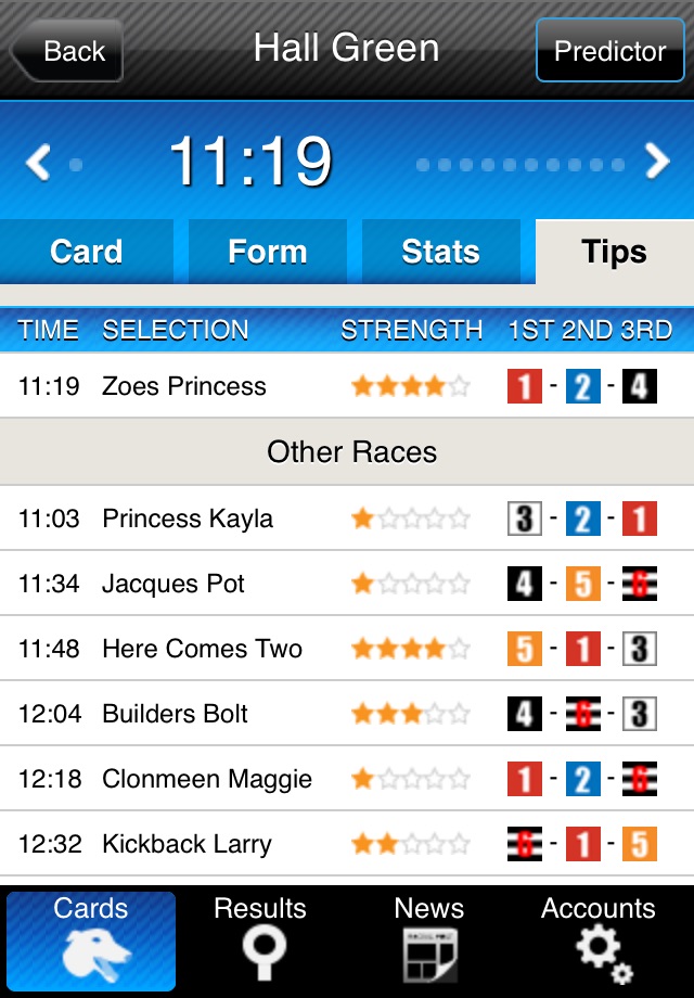 Greyhound Bet screenshot 3