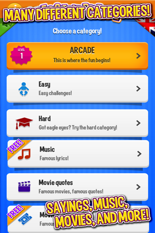 Find The Phrase: a quiz app for word game fans! screenshot 4