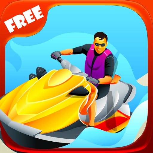 AAA Jet Ski Water Race Free – Wave Control Racer & Speed Boat Racing Game Icon