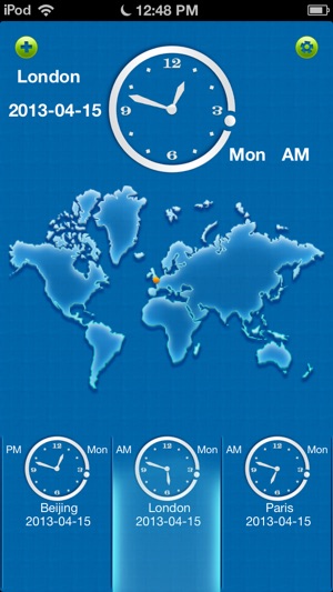 A+ World Clock Free(圖1)-速報App