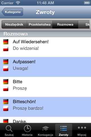 Słownik polsko niemiecki screenshot 4