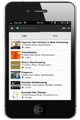 Good Salon Guide screenshot 2