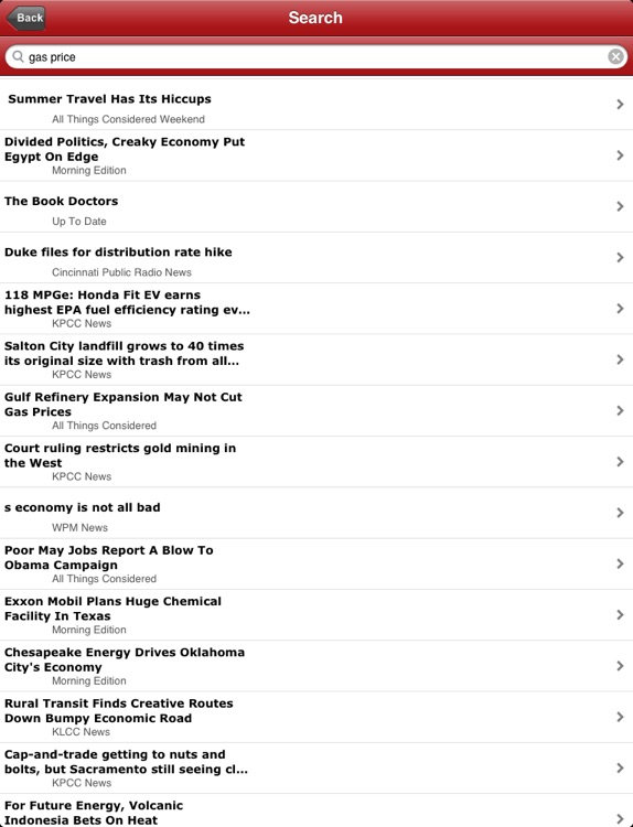 Wisconsin Public Radio App for iPad screenshot-3