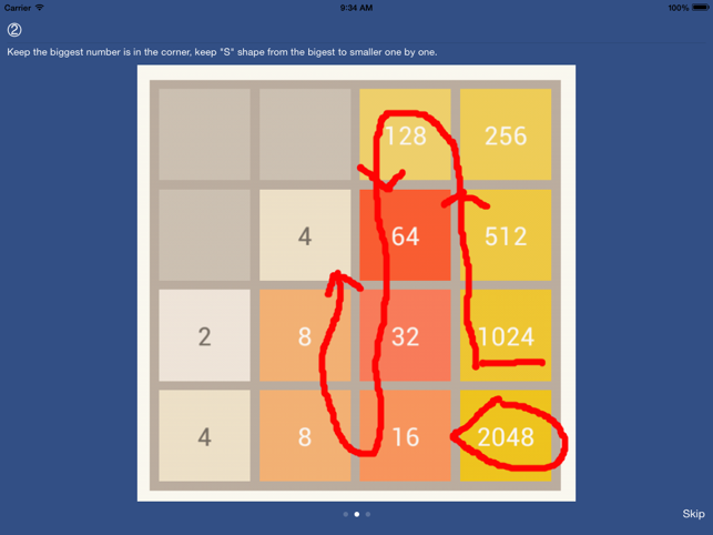 Assistant for 2048- help you to get more score about 2048, game for IOS