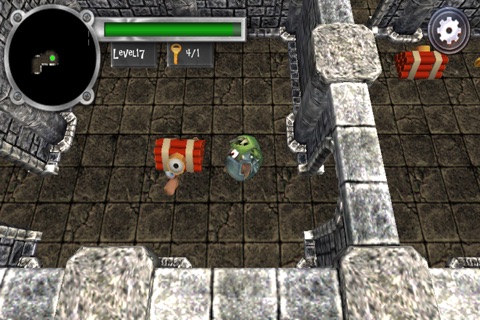 Monster Balance Ball Maze 3D screenshot 2