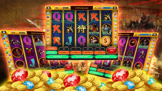 Samurai Slots - Free Casino Slots Machine With Ancient Fight(圖3)-速報App