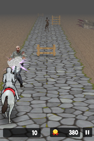 Horse Zombie Joust screenshot 3