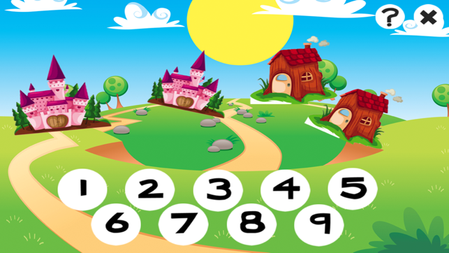 123 Counting Game For Kids!Learn Math with Fairytale Charact(圖4)-速報App