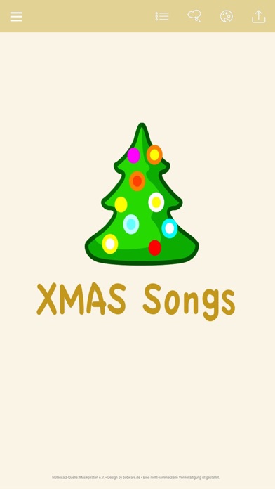 How to cancel & delete German Christmas Carols - Music, Music Sheet & Coloring Templates for Xmas from iphone & ipad 1