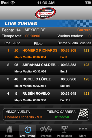 NASCAR México screenshot 3