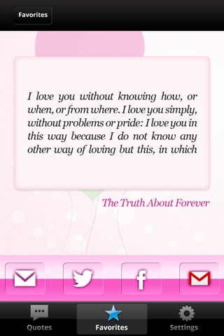 Love Quotes Collection screenshot 4