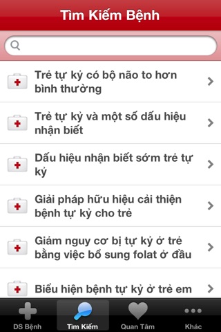 Bệnh Trẻ Em screenshot 3