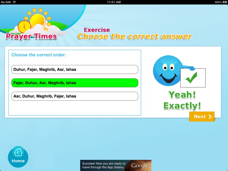 Salah Tutorial for kids - Islam Index screenshot-4