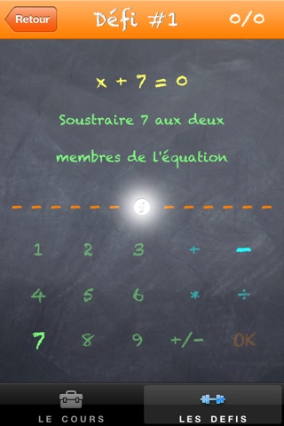 Solving First Degree Equations screenshot 3