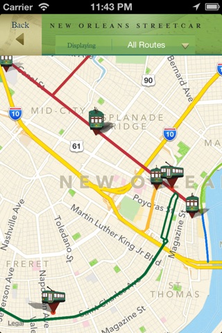 French Quarter, Garden District Historic Tours and New Orleans Streetcar Tracker screenshot 2