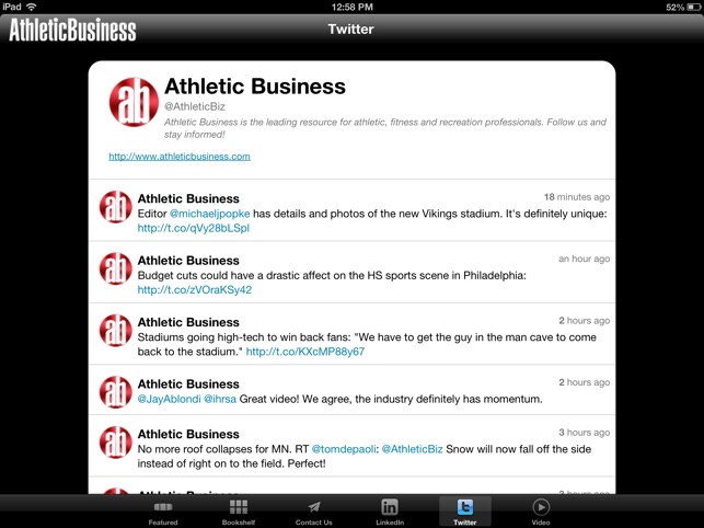 Athletic Business Magazine(圖3)-速報App