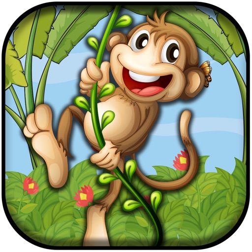 A Swing Monkey World Zoo Jungle Tap And Bounce Pro icon