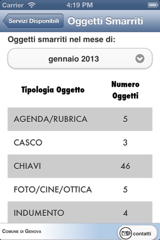 Servizi Web Comune di Genova screenshot 4