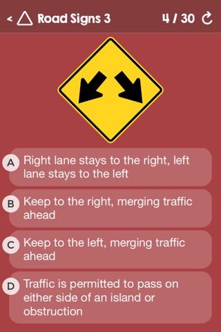 US Driving Knowledge Test screenshot 2